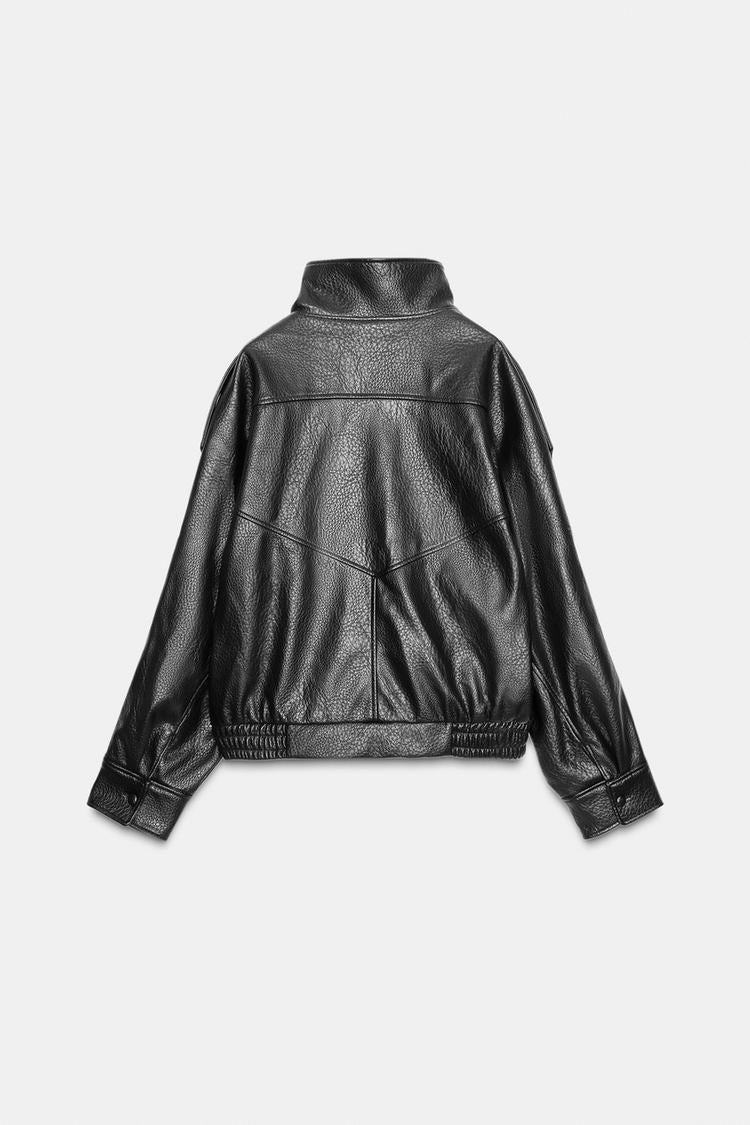 Lola - Faux leather jacket