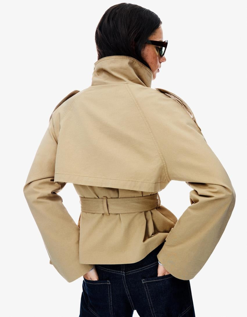 Kurze Trenchcoat