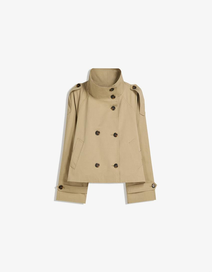 Kurze Trenchcoat
