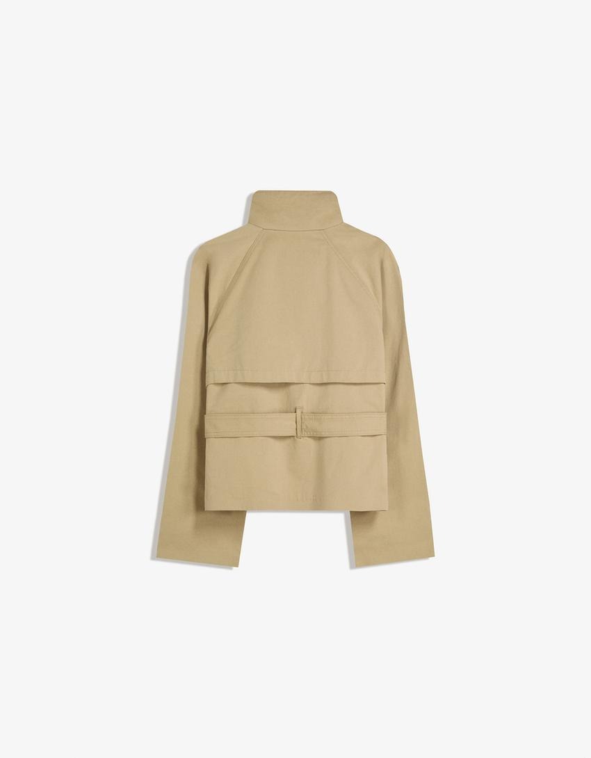 Kurze Trenchcoat
