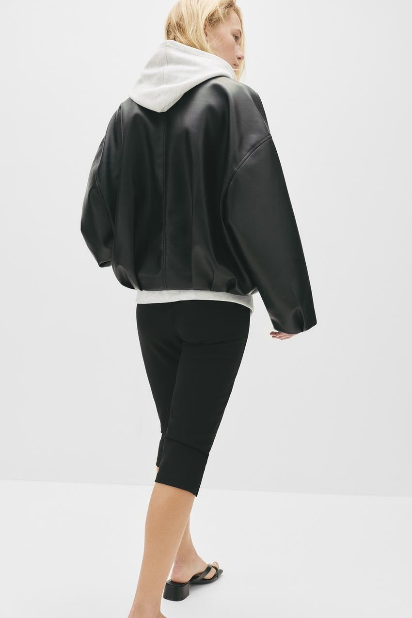 Samy - Veste bomber similicuir