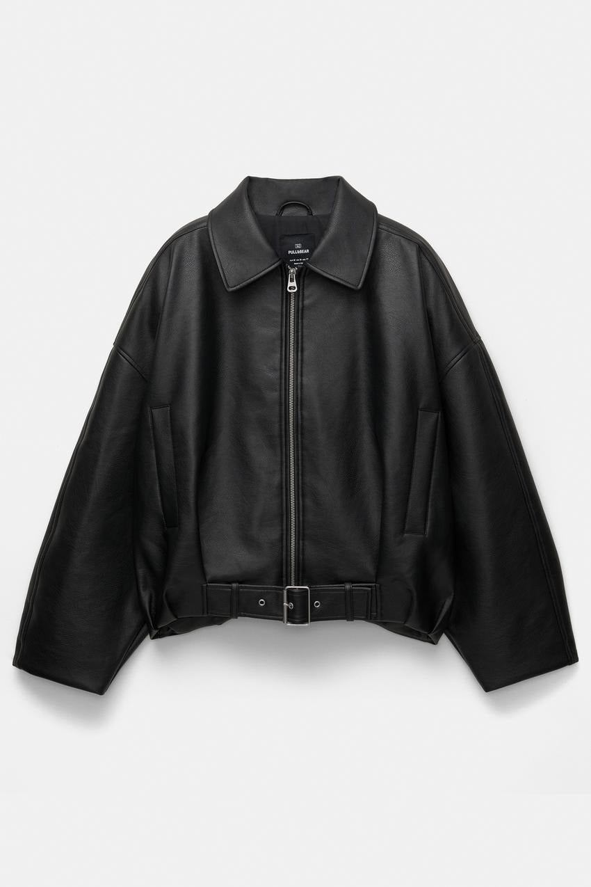 Samy - Veste bomber similicuir