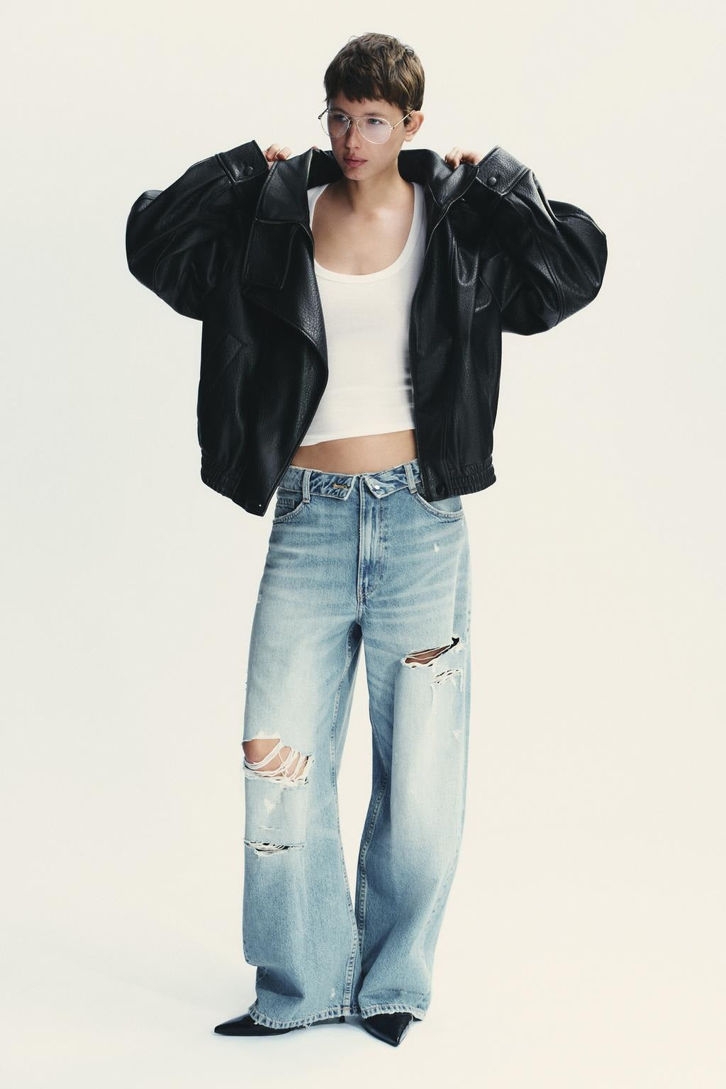 Lola - Faux leather jacket