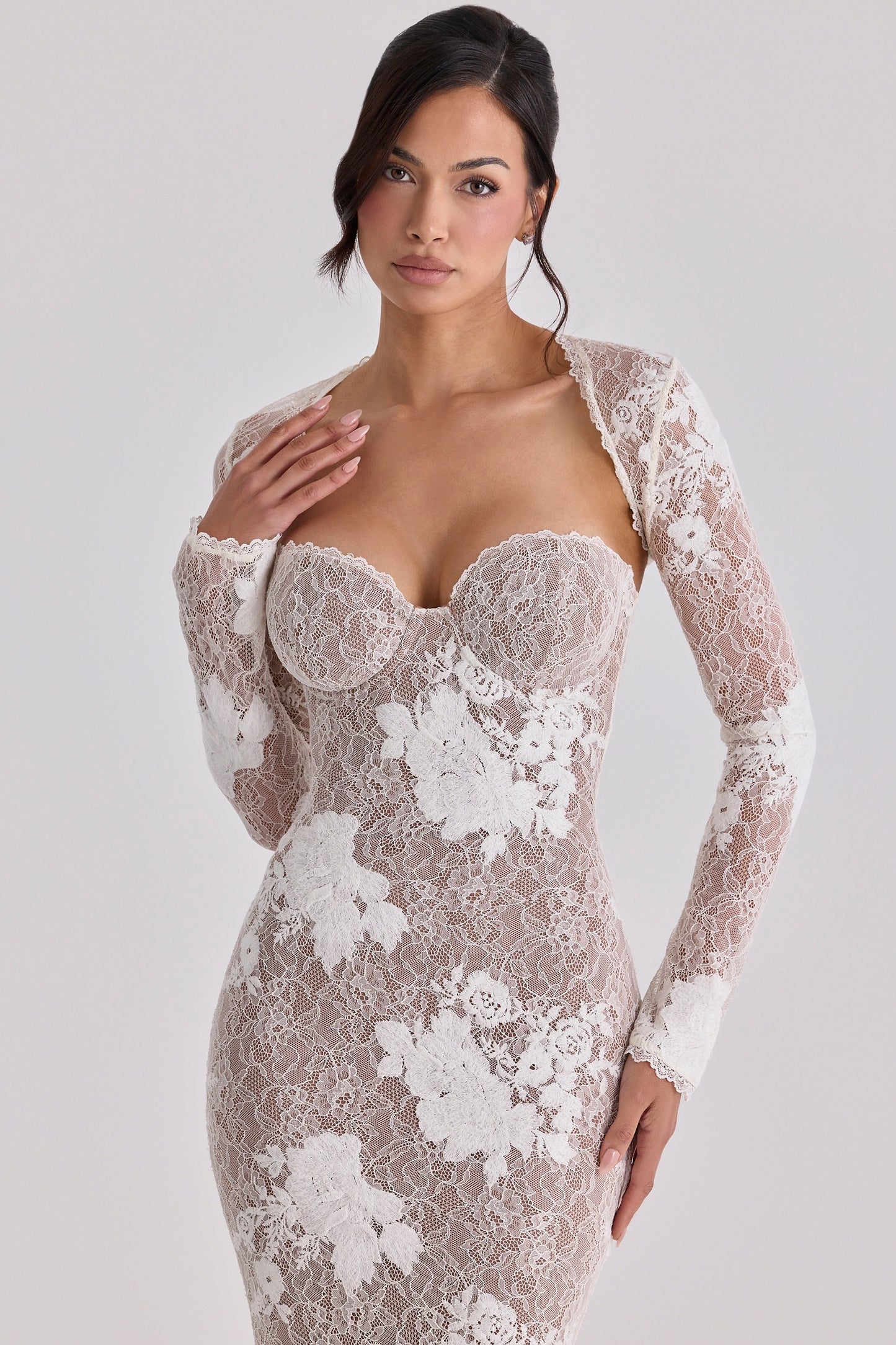 Zhain | Robe dentelle