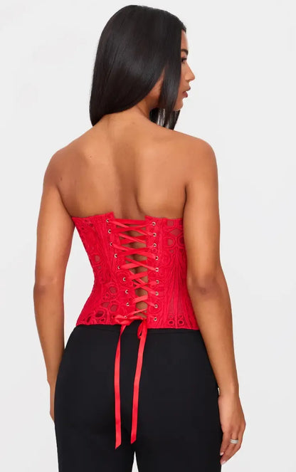 Lisa | Corset en Dentelle Florale