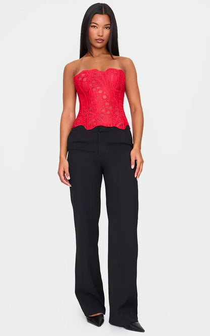 Lisa | Corset en Dentelle Florale