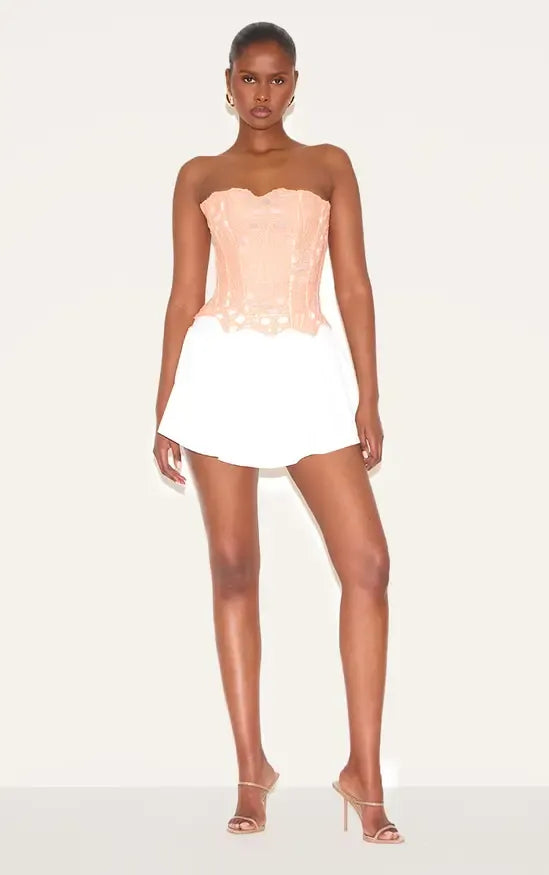 Lisa | Corset en Dentelle Florale