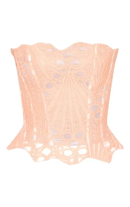 Lisa | Corset en Dentelle Florale