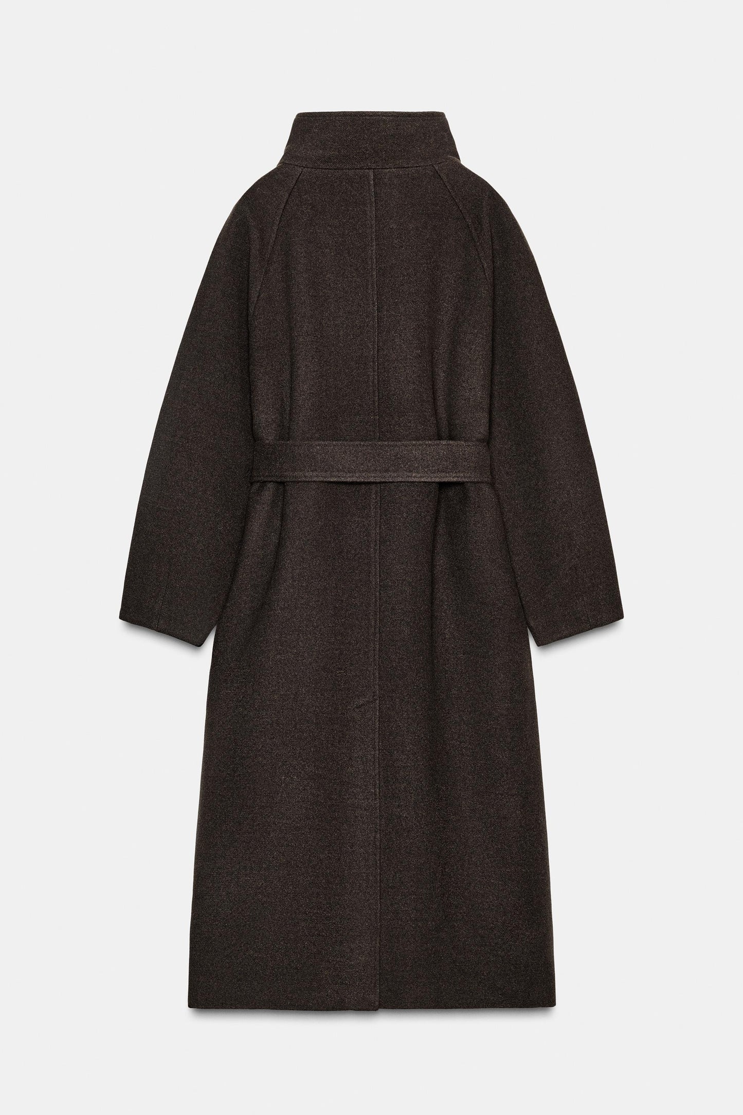 Alena - Manteau col montant avec ceinture