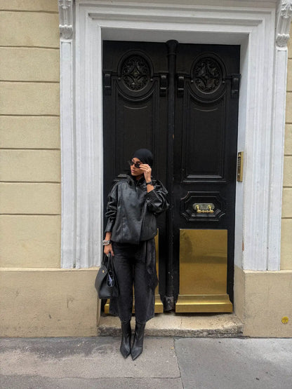 Lola - Faux leather jacket