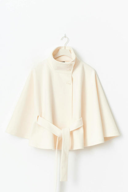 Belt cape jacket