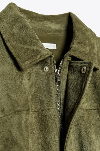 Veste Bomber Effet Daim