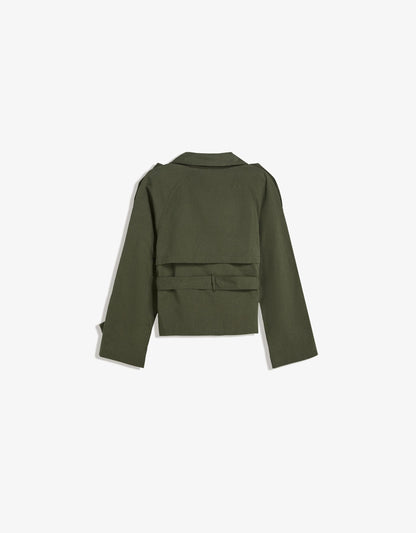 Kurze Trenchcoat