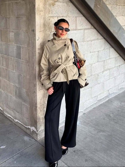 Kurze Trenchcoat