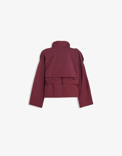 Kurze Trenchcoat
