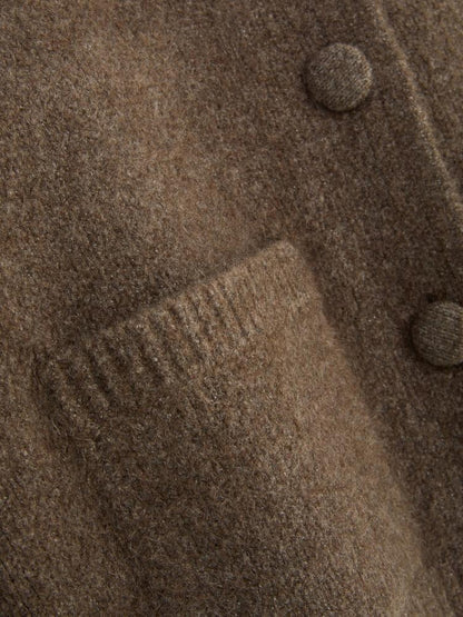 Elena – Gestrickte Bomberjacke